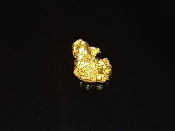 Glinsterend sieraadje om direct te kopen - Gouden nugget -