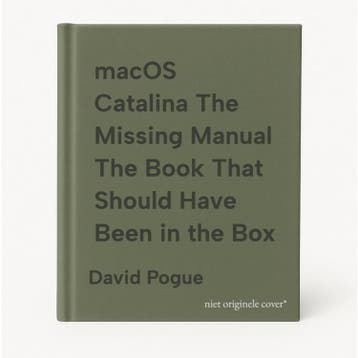 macOS Catalina The Missing Manual The Book That Should Have, Verzenden, Zo goed als nieuw, David Pogue