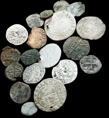 Europa. 19 Pcs Medieval Lot, incl. silver - The Polish &