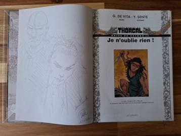 Les Mondes de Thorgal - Kriss De Valnor T1 + dédicace - C -, Boeken, Nieuw
