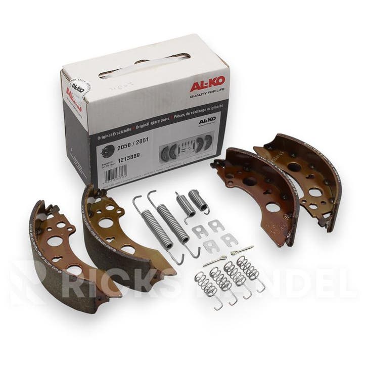 Remschoenset origineel AL-KO 2050 en 2051 200x50 mm, Auto diversen, Aanhangwagen-onderdelen, Nieuw, Ophalen of Verzenden