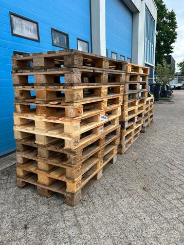 Europallets, europallet, pallets, pallets, partij pallets, Ophalen, Gebruikt, 100 cm of meer, 60 cm of meer