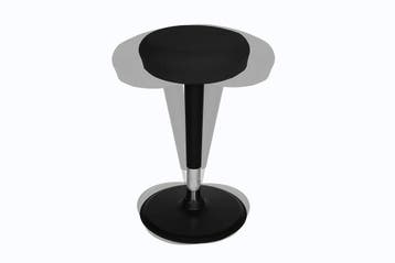 Wiebelkruk - Ergonomische kruk - Bureaukruk - Zwart - YULUKI, Verzenden, Zo goed als nieuw