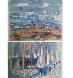 Raoul Dufy (1877-1953), daprès - Marrakech - Petit port en