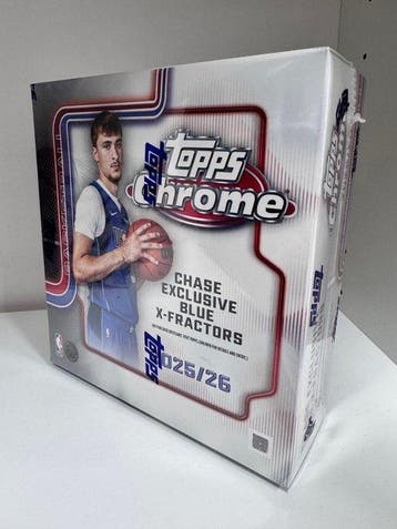 2025/26 Topps Chrome Basketball Victor Wembanyama, Cooper, Nieuw