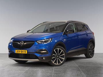 Zakelijke Lease |  Opel Grandland X Ultimate 1.6 PHEV 225pk, Automaat, Gebruikt, Euro 6, Blauw