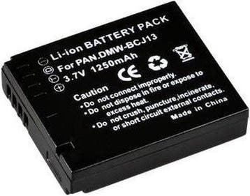 Accu voor Panasonic DMW-BCJ13E - Lumix DMC-LX5 / LX7, Verzenden, Zo goed als nieuw