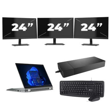 Lenovo Thinkpad L13 Yoga Gen 3 -   i5-12e 16GB  - 256GB  + 3, Computers en Software, Qwerty, Verzenden, 13 inch, Refurbished