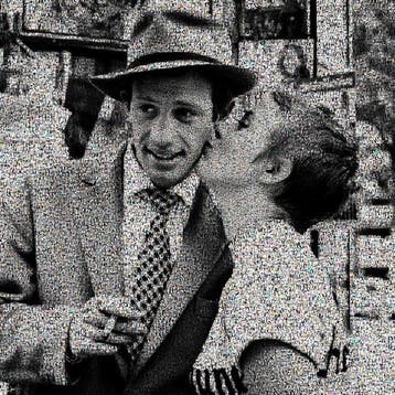 Crypto Belmondo - A bout de souffle- Format XL 60x60 -, Nieuw