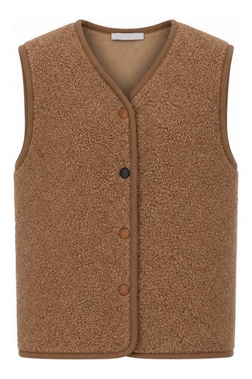 Hailys Bodywarmer Meisjes in maat 134 Beige, Verzenden, Nieuw, Hailys, Jongen of Meisje