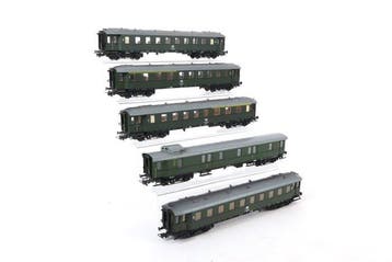 Liliput H0 - Modeltrein personenwagen (5) - Vijf, Nieuw