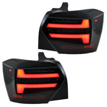 Achterlichten VW Polo AW 17-21 LED Tube Zwart, Ophalen of Verzenden, Nieuw