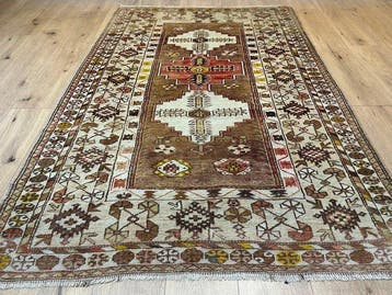Oud Anatolisch Turkse Kazak tapijt met kenmerkend, Nieuw