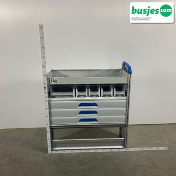 Sortimo alu bedrijfswagen inrichting 1010x380x1120mm (2946), Ophalen of Verzenden