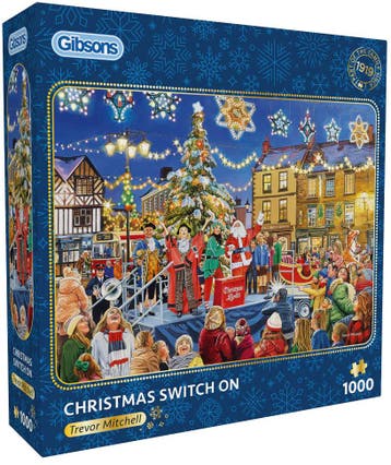 Trevor Mitchell - Christmas Switch On Puzzel (1000 stukjes), Verzenden, Nieuw