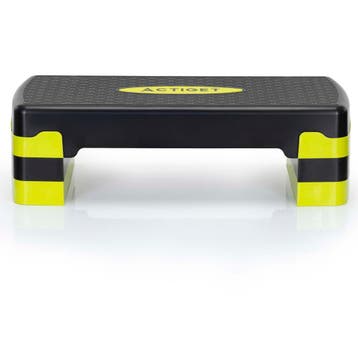 Aerobic Stepper | Verstelbaar | Zwart/Groen  | 350 KG, Ophalen of Verzenden, Nieuw
