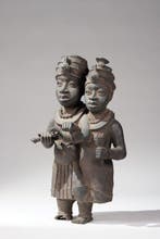 Een bronzen beeld. - Benin - Nigeria