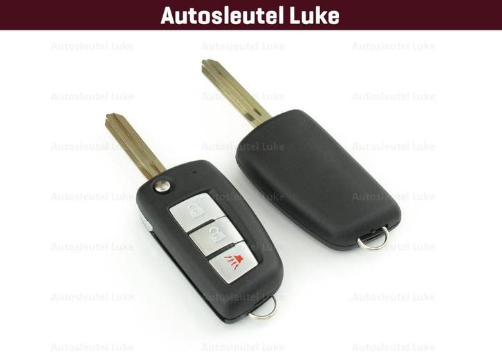 3-knops klapsleutel behuizing kpb860 voor Nissan, Auto-onderdelen, Elektronica en Kabels, Nieuw, Verzenden