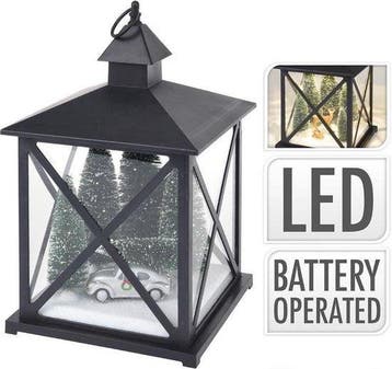 2dekans | Kerstlantaarn 38Cm - Met Licht, Ophalen of Verzenden, Zo goed als nieuw