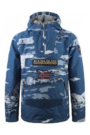 Napapijri Jas in maat XXL Blauw, Verzenden, Zo goed als nieuw, Blauw, Napapijri