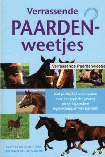 Verrassende Paardenweetjes 9789043825825, Boeken, Literatuur, Verzenden, Gelezen
