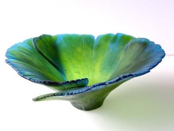 Daum - Kom - Ginkgo - Crystal Glass Paste