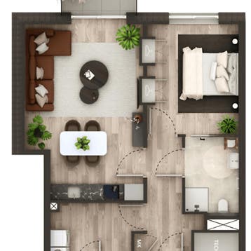 Appartement in Bergen Op Zoom gevonden voor €1785,- pm, Direct bij eigenaar, Bergen Op Zoom