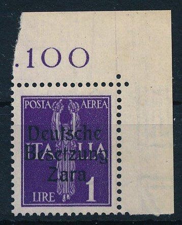 Duitse Rijk - Bezetting van Zara 1943 - Italiaanse, Gestempeld