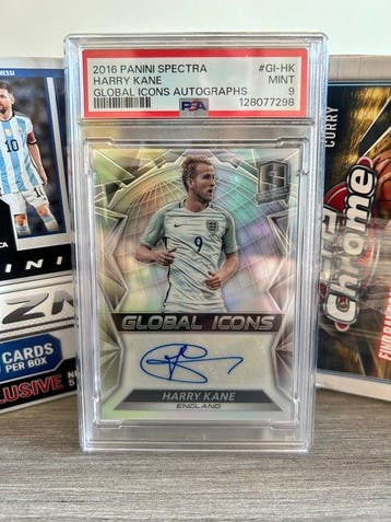 2016 Panini Spectra, Global Icons Harry Kane GI-HK, Nieuw