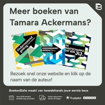 Ondernemend gedrag in je loopbaan / Ondernemend gedrag, Boeken, Verzenden, Gelezen, Tamara Ackermans