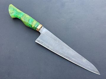 Custom Hand-Forged Premium Chefs Knife - Tafelmes - Staal,
