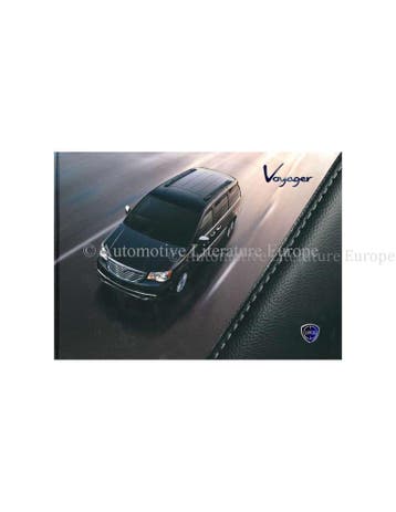 2012 LANCIA VOYAGER BROCHURE ZWEEDS, Nieuw, Author