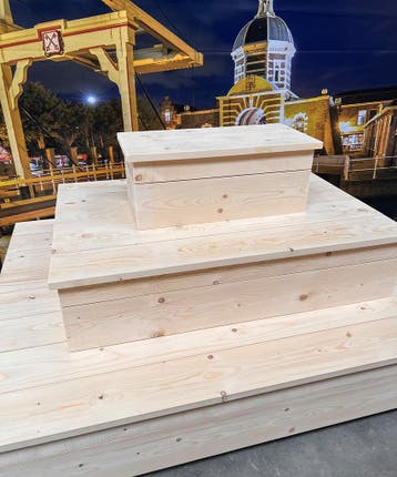 Steigerhouten Winkelinrichting op Maat | Displays | Stelling, Ophalen of Verzenden
