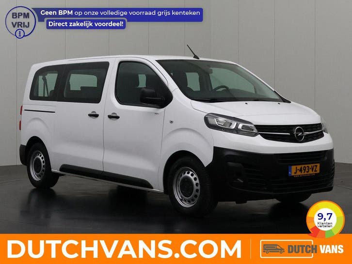 Opel Vivaro Combi Personenbus 1.5CDTI | wit, Auto's, Bestelauto's, Lease, Handgeschakeld, BTW verrekenbaar, Diesel, Wit, Euro 6