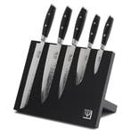 Yaxell Tsuchimon Messenset – 6-delig – Beukenhouten Magn, Ophalen of Verzenden, Nieuw, Hout, Bestekset