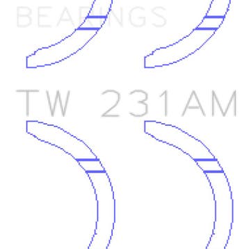King Engine Bearings Toyota 1A/2A/3A/4A Thrust Washer Set, Ophalen of Verzenden, Nieuw