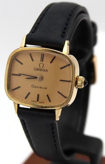 Omega - Genève Vintage Manual Winding Gold-Tone - Zonder, Nieuw