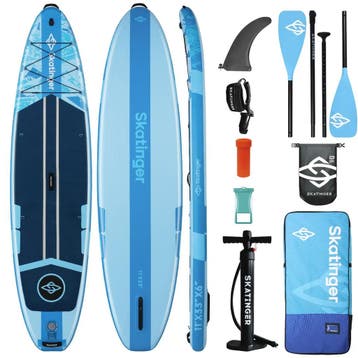 Skatinger Ice Age Blue 11x33x6 (Allround) SUP Board, Ophalen of Verzenden, Nieuw