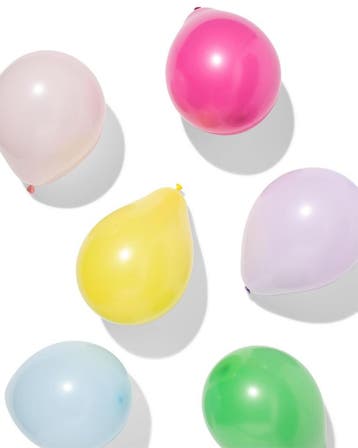 HEMA Ballonnenboog 20-23cm kleur - 75 stuks, Verzenden, Nieuw