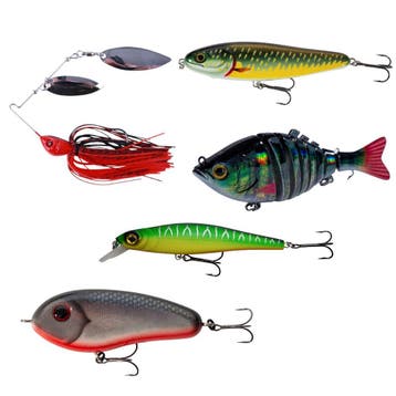 Ultimate Snoek Kunstaas Set (5pcs), Watersport en Boten, Verzenden, Nieuw
