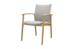 Suns Florine stapelbare dining tuinstoel - Taupe/Teak, Tuin en Terras, Tuinstoelen, Verzenden, Nieuw, Overige materialen