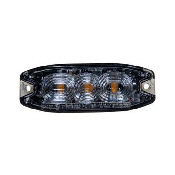 LED Flitser Oranje 12-24V | 3-LED, Auto-onderdelen, Verlichting, Ophalen of Verzenden, Nieuw