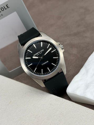Kenneth Cole - Titanium Black Dial - Zonder minimumprijs -, Nieuw