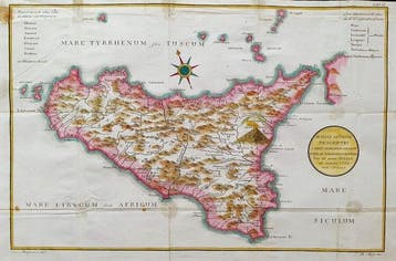 Europa - Italië / Sicilië / Palermo / Catania / Siracusa /, Boeken, Atlassen en Landkaarten, Nieuw