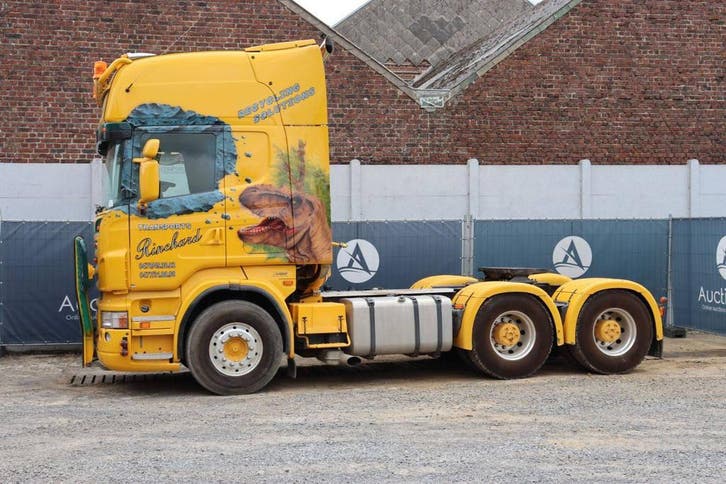 Veiling: Chassis Cabine Scania LA6X4/A28 Diesel 579PK 2006, Auto's, Vrachtwagens, Handgeschakeld, BTW verrekenbaar, Diesel, Overige kleuren