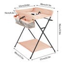 Verstelbare Baby Aankleedtafel – Ergonomisch en Opvouwbaar, Verzenden, Nieuw