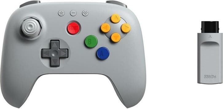 8BitDo 64 2.4G wireless controller voor Nintendo 64 en, Spelcomputers en Games, Spelcomputers | Nintendo Consoles | Accessoires