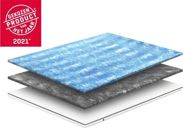 De Emma Flip Topper - 140x200 cm - Twee Hardheden, Verzenden