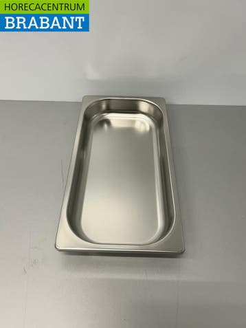 RVS Gastronorm Bak GN Bak 1/3 GN Diepte 40 mm Horeca, Ophalen of Verzenden, Nieuw in verpakking