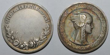 France Medaille Vor / Galia Kopf Nach Rechts Angeboten Vo..., Verzenden